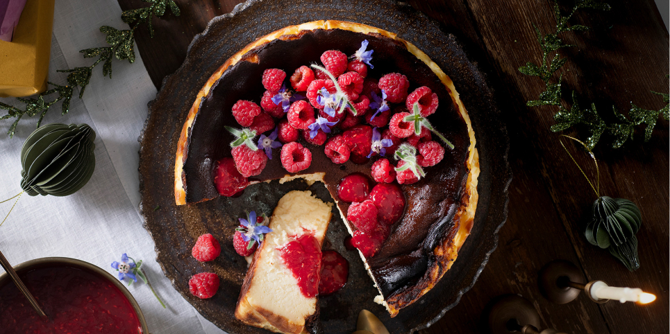 Basque cheesecake